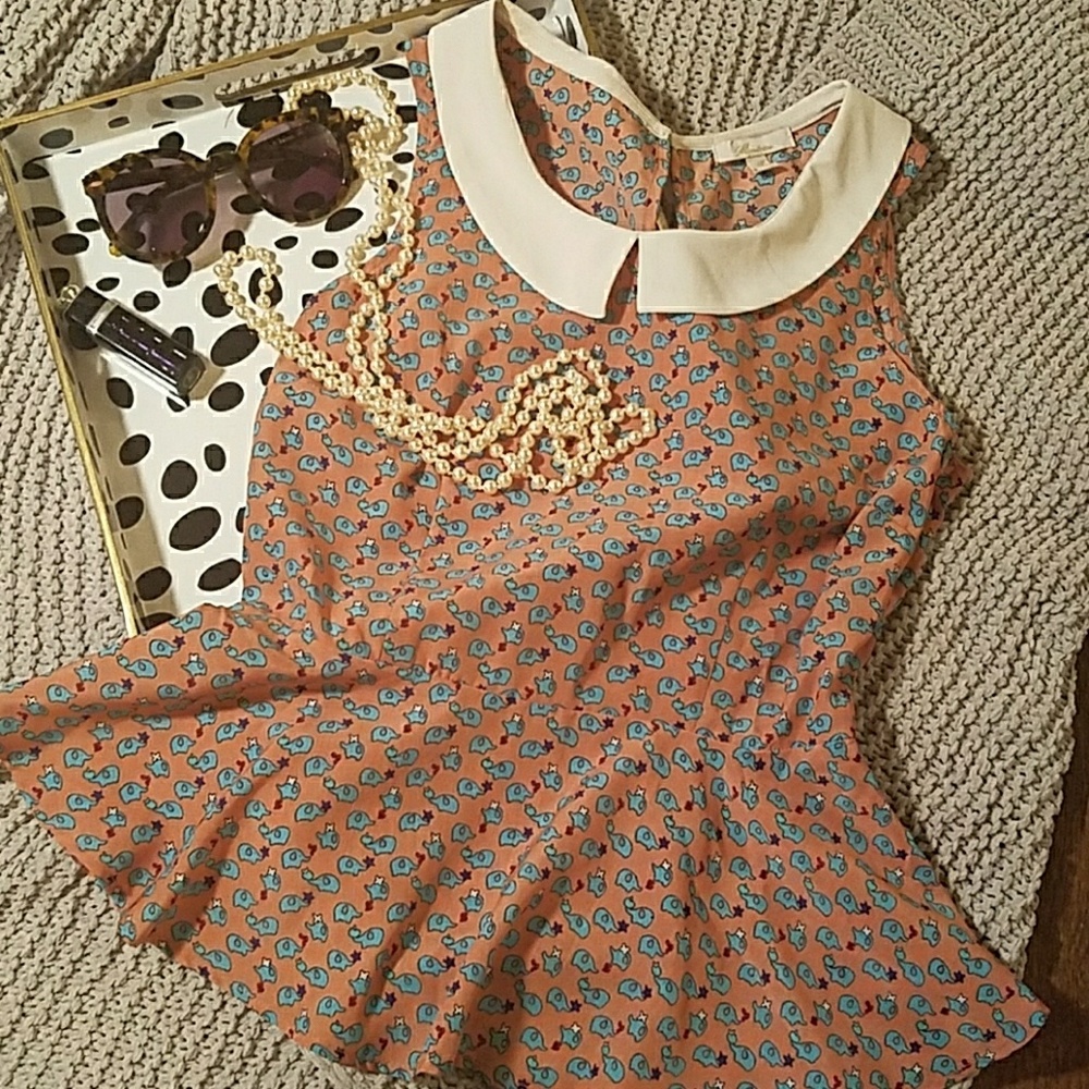 Peplum top